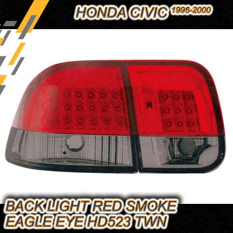 HONDA CIVIC SEDAN ile Uyumlu KIRMIZI BEYAZ LEDLİ STOP 1996-2000