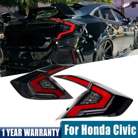 HONDA CIVIC SEDAN ile Uyumlu ANİMASYONLU STOP FÜME FC5