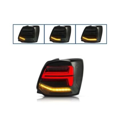 VW POLO 6R/6C ile Uyumlu Q2 DIZAYN STOP FÜME 2009-2017