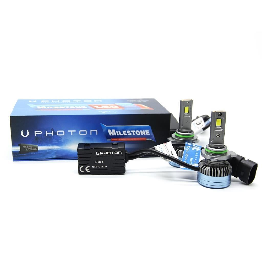 PHOTON  MILESTONE HIR2 9012 30000 LUMEN BLACK KATANA EDITION