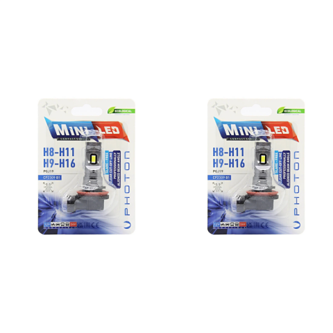 FORD Grand Tourneo Connect 2018- ile uyumlu Photon Mini H8 Sis Lambası 16000 lumens